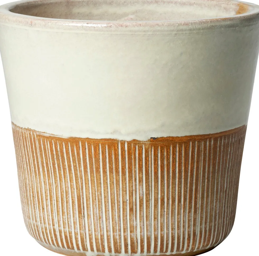 Intratuin bloempot Ruben wit D 27 H 24 cm