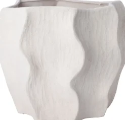 Intratuin bloempot Suez wit D 23 H 20 cm