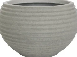 Intratuin bloempot Thijs grijs D 29 H 19 cm