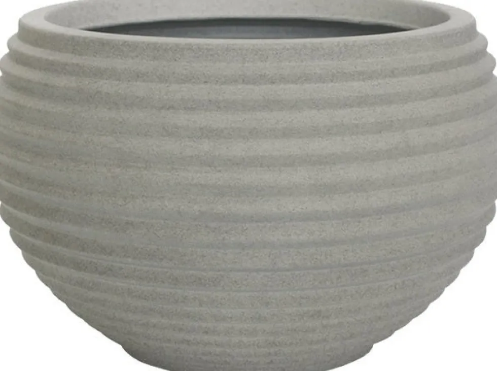Intratuin bloempot Thijs grijs D 70 H 46 cm