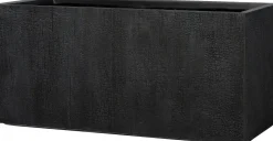 Intratuin bloempot Tino zwart 99 x 46 x 46 cm