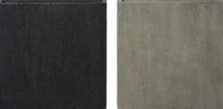 Intratuin bloempot Tino zwart 80 x 30 x 80 cm