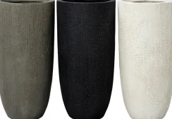 Intratuin bloempot Tom grijs D 27 H 56,5 cm