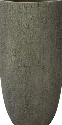 Intratuin bloempot Tom grijs D 27 H 56,5 cm
