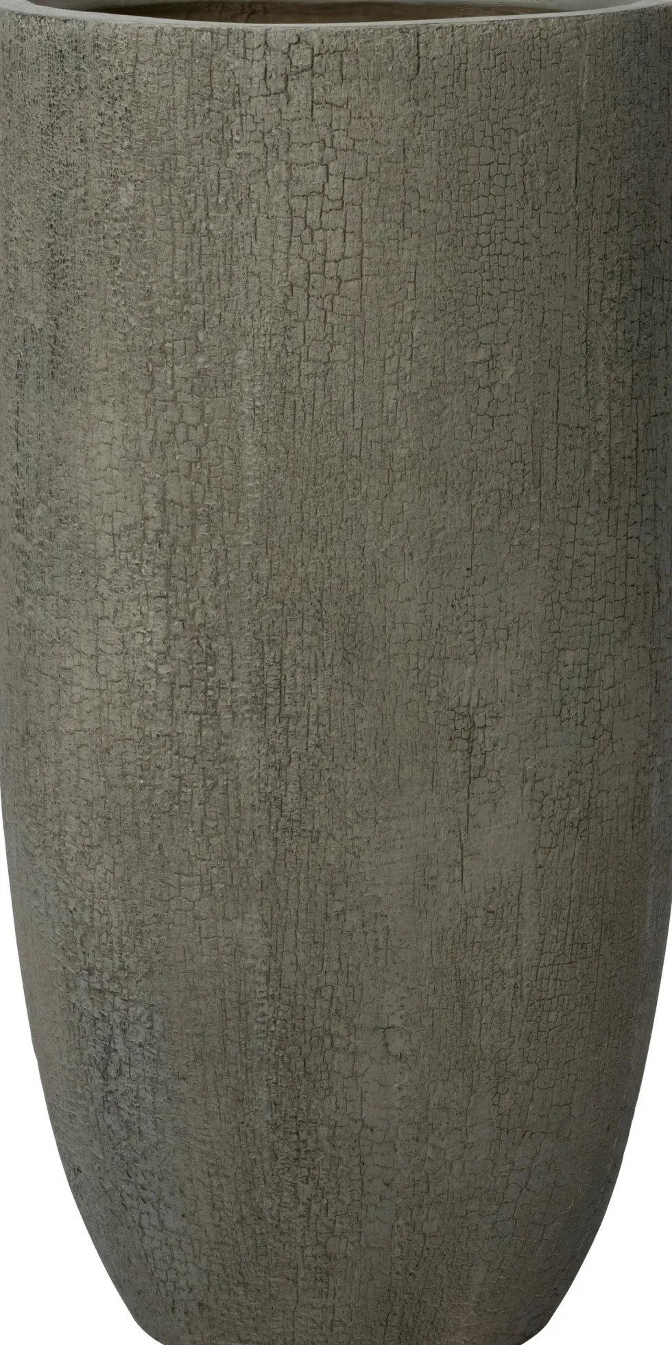 Intratuin bloempot Tom grijs D 27 H 56,5 cm