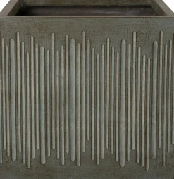 Intratuin bloempot Tube bruin 44,5 x 44,5 x 43 cm