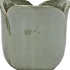 Intratuin bloempot Tulp groen 22 x 22 x 20 cm
