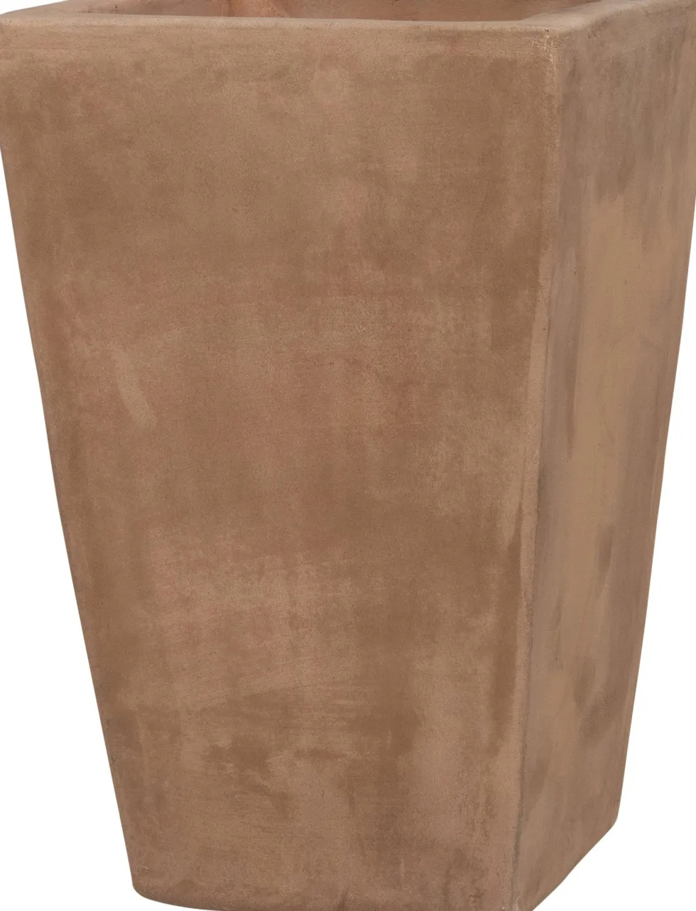 Intratuin bloempot Usain bruin 25 x 25 x 39 cm