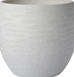 Intratuin bloempot Xanna crème D 27 H 25 cm