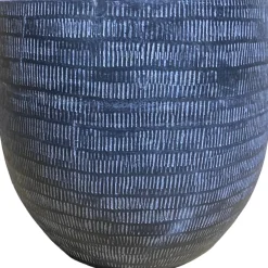 Intratuin bloempot Xanna donkergrijs D 27 H 25 cm