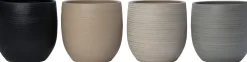 Intratuin bloempot Xanna zand D 27 H 25 cm