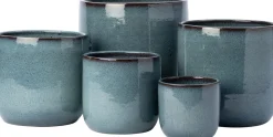 Intratuin bloempot Zila blauw D 26 H 24 cm