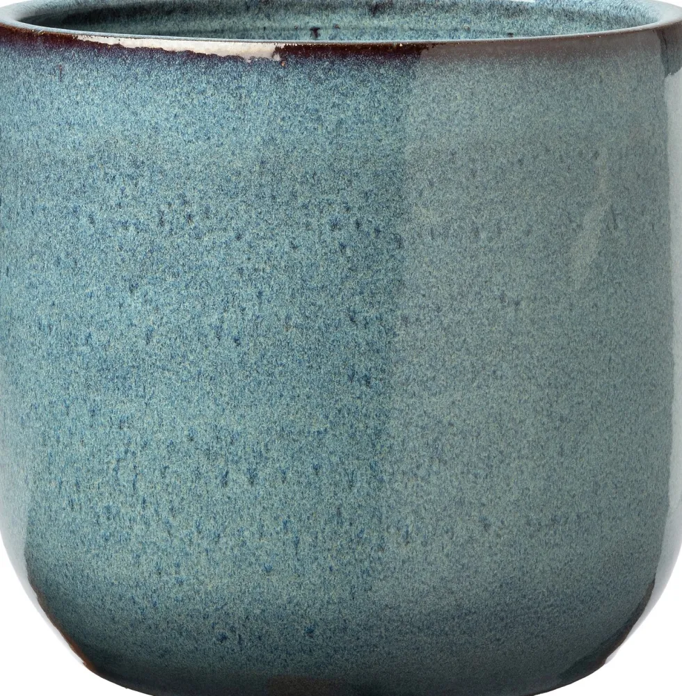 Intratuin bloempot Zila blauw D 34 H 32 cm