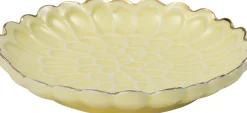 Intratuin decoratiebord Aimee geel D 10 H 1,7 cm