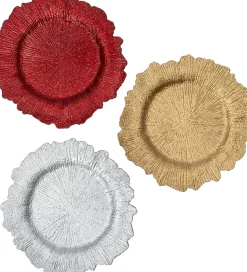 Intratuin decoratiebord Bloem rood D 33 cm