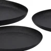 Intratuin decoratiebord Bony zwart D 25 H 2 cm