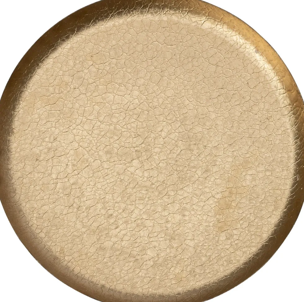 Intratuin decoratiebord Bony goud D 25 H 2 cm