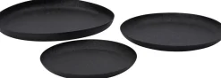 Intratuin decoratiebord Bony zwart D 30 H 2 cm
