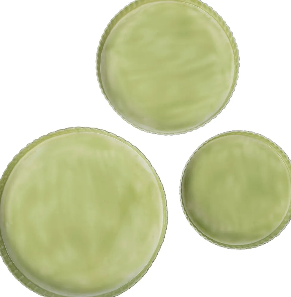 Intratuin decoratiebord Cork groen D 25 H 2,5 cm