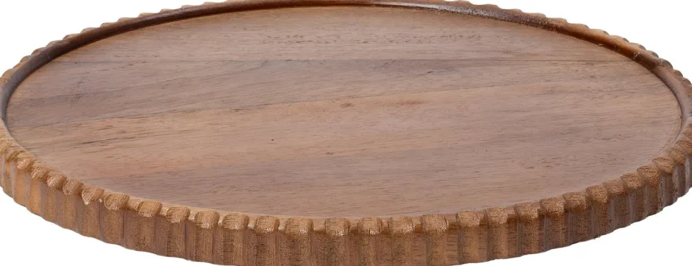 Intratuin decoratiebord Cyra naturel D 20 H 2 cm