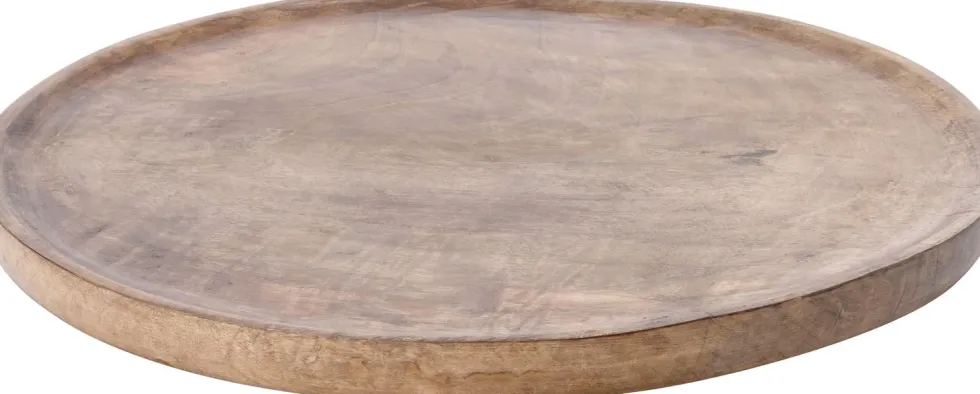 Intratuin decoratiebord Daphne naturel D 30 H 2 cm