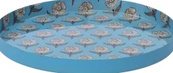 Intratuin decoratiebord Femia blauw D 20 H 2 cm