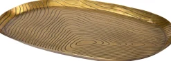 Intratuin decoratiebord Ferro goud 27 x 17,5 x 1 cm