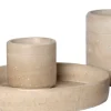 Intratuin decoratiebord Friog beige D 28 H 5 cm