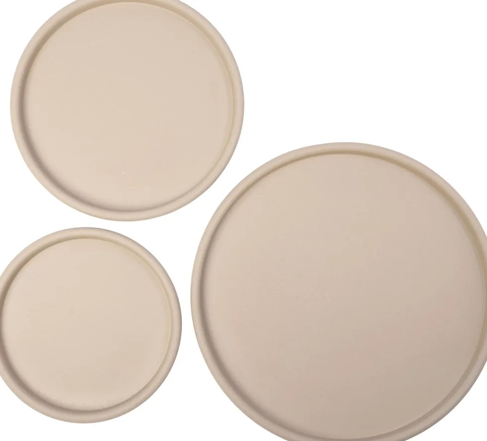 Intratuin decoratiebord Give beige D 50 H 2 cm