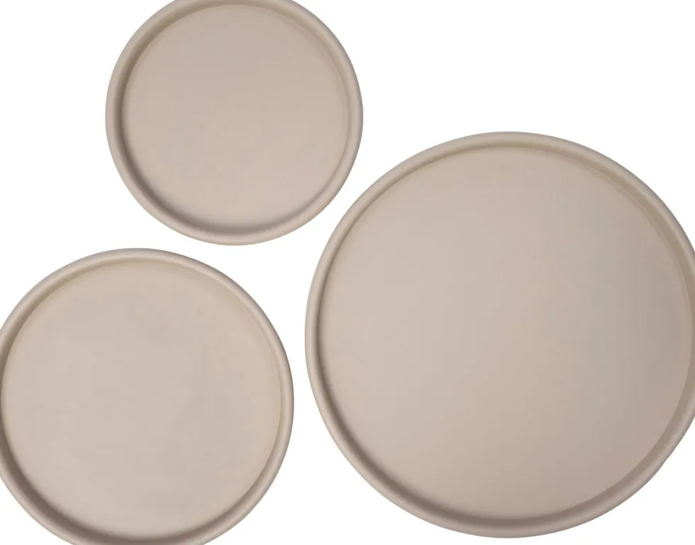 Intratuin decoratiebord Give taupe D 50 H 3 cm