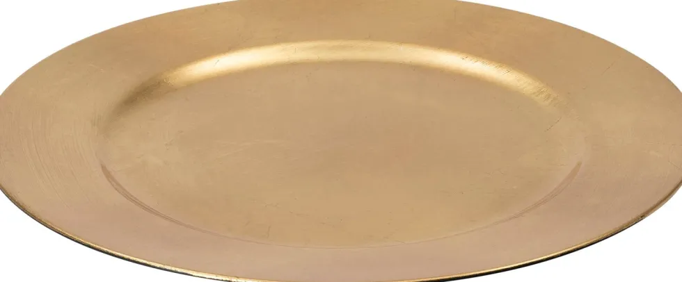 Intratuin decoratiebord Glans goud D 33 cm