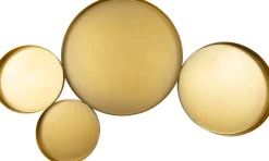 Intratuin decoratiebord Goldi goud D 20 H 3 cm
