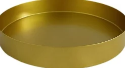 Intratuin decoratiebord Goldi goud D 20 H 3 cm