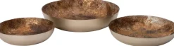 Intratuin decoratiebord goud / zilver D 32 H 6 cm