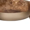 Intratuin decoratiebord goud / zilver D 21 H 5 cm