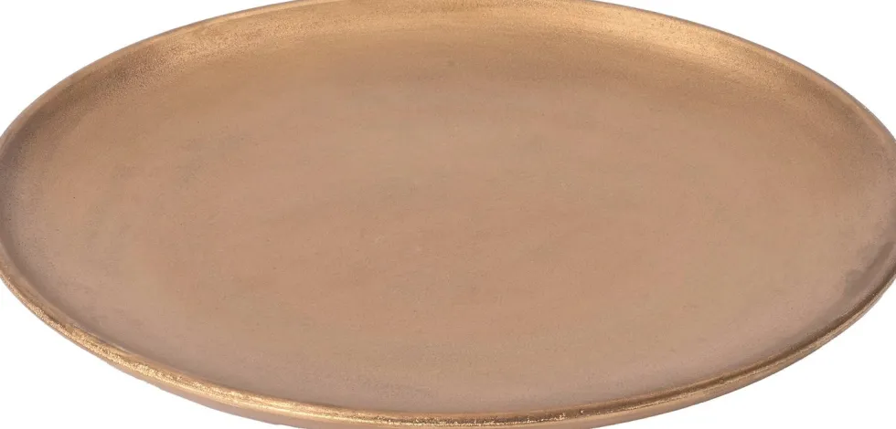 Intratuin decoratiebord Harris goud D 39 H 2 cm