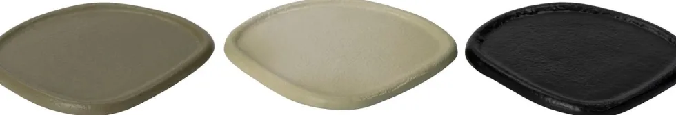 Intratuin decoratiebord Jort zwart 12 x 10 x 1 cm