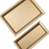 Intratuin decoratiebord Lilly goud 41 x 29 cm