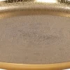 Intratuin decoratiebord Lin goud D 35 H 2 cm