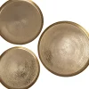 Intratuin decoratiebord Lin goud D 40 H 2 cm