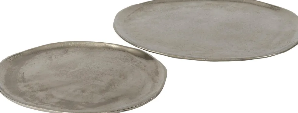 Intratuin decoratiebord Mike zilver 38,5 x 33 x 1 cm