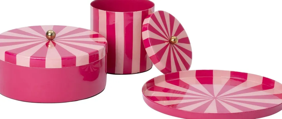 Intratuin decoratiebord Timeo roze D 25 H 1,5 cm
