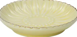Intratuin decoratiebord Zoe geel D 9 H 1,5 cm