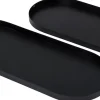 Intratuin decoratiebord zwart 50 x 20 x 2 cm