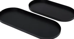Intratuin decoratiebord zwart 40 x 20 x 2 cm