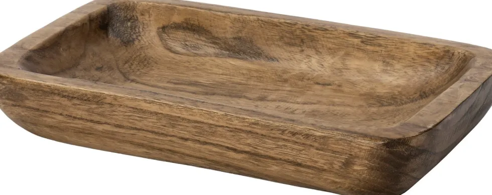 Intratuin decoratieschaal Gent naturel 40 x 22,5 x 4,5 cm