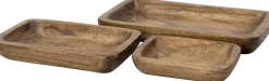 Intratuin decoratieschaal Gent naturel 30 x 18 x 4,5 cm