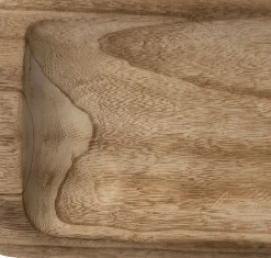 Intratuin decoratieschaal Jiri bruin 55,5 x 27 x 8 cm