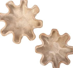 Intratuin decoratieschaal Lazlo beige D 17,5 H 35 cm
