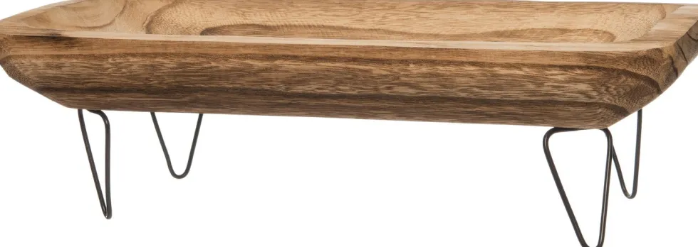 Intratuin decoratie schaal naturel 45 x 27 x 5,5 cm